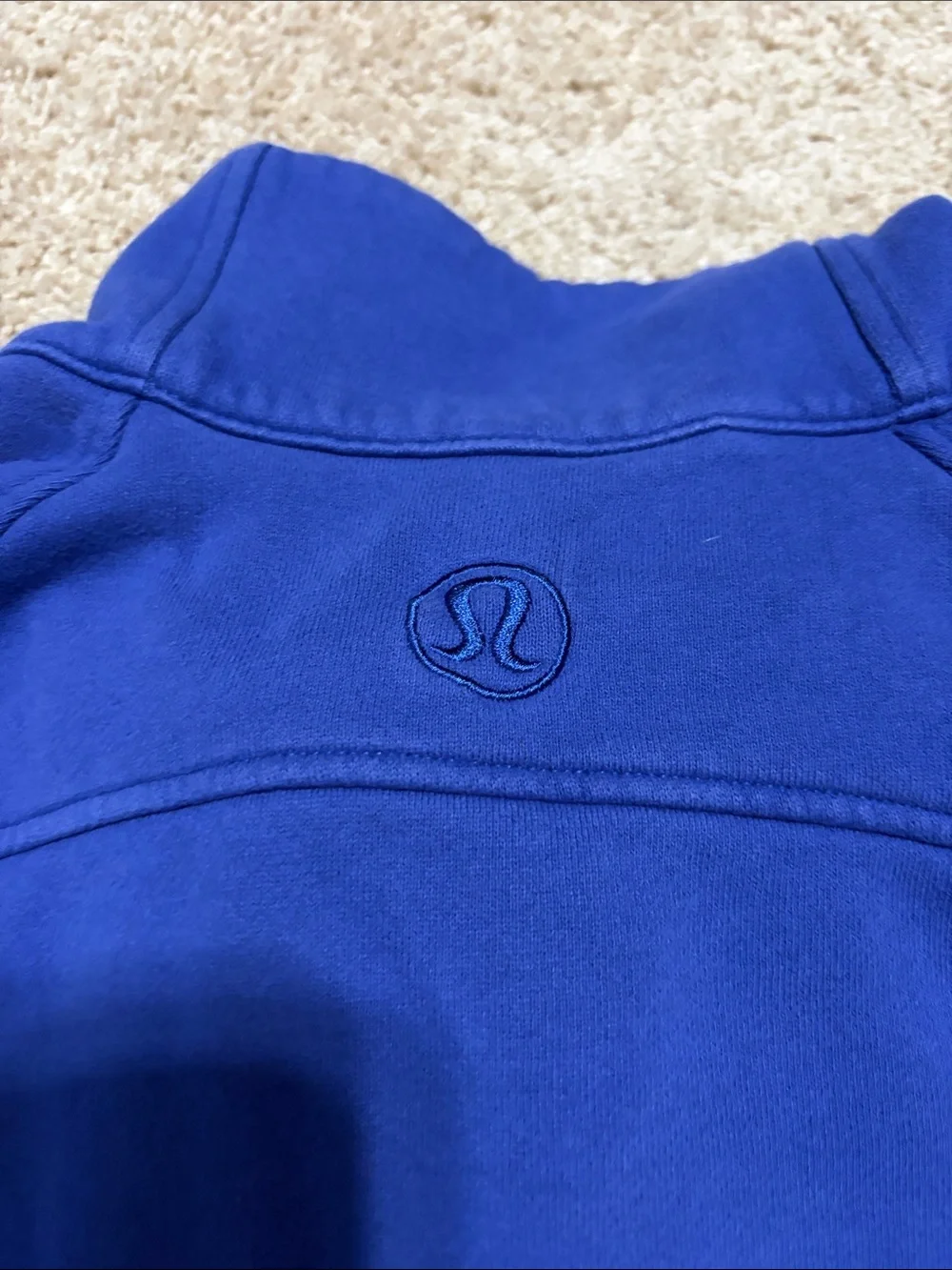 Lululemon Over Sized Cropped Scuba Funnel Neck M/L
